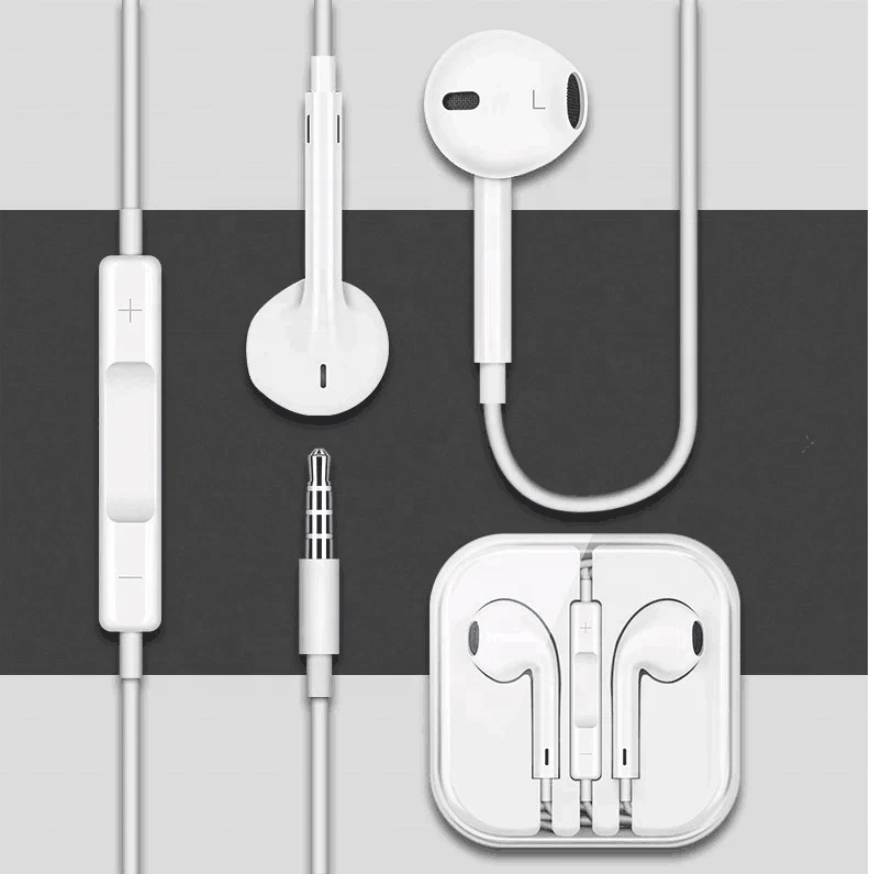 Cheap Wired Earphone Telephone Headset, Earphones Wired Cell Phone Headphone