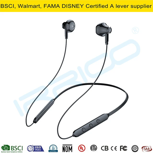 Cheaper Ear Hook Neckband Stereo Wireless Sport Waterproof Bt Headphones Earphones