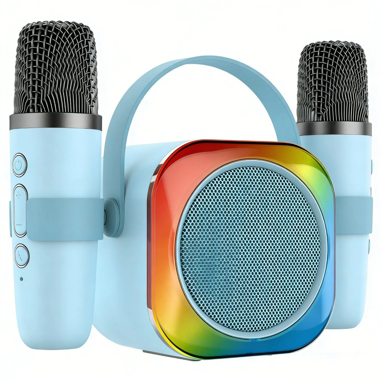 Children’s Karaoke System with Recording, Storage, and Bluetooth Features