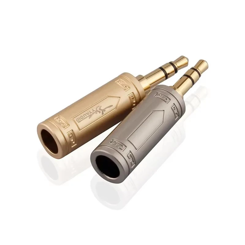 Chinese-style 3.5mm Gold-plated Male Connector for Wired Stereo Audio Headset