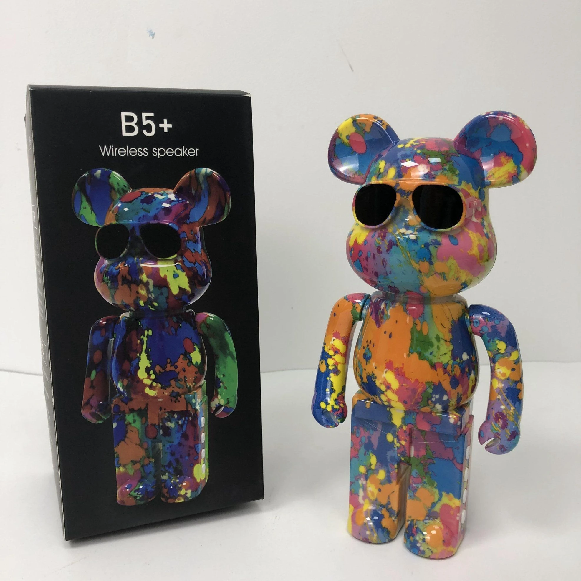 Christmas Gift B5+ Cute Violent Bear Speaker Pocket Bluetooth Mini Wireless Speaker Outdoor Special Gift Speaker