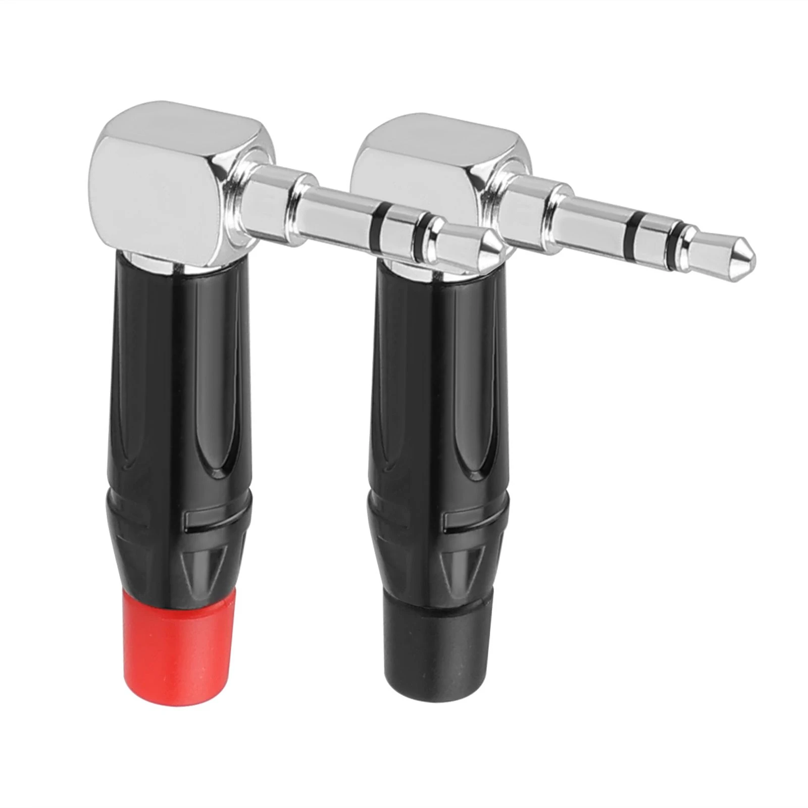 Chrome-plated Pure Copper 3.5mm Audio TRS Jack Audio-Video Cables Connector 3mm
