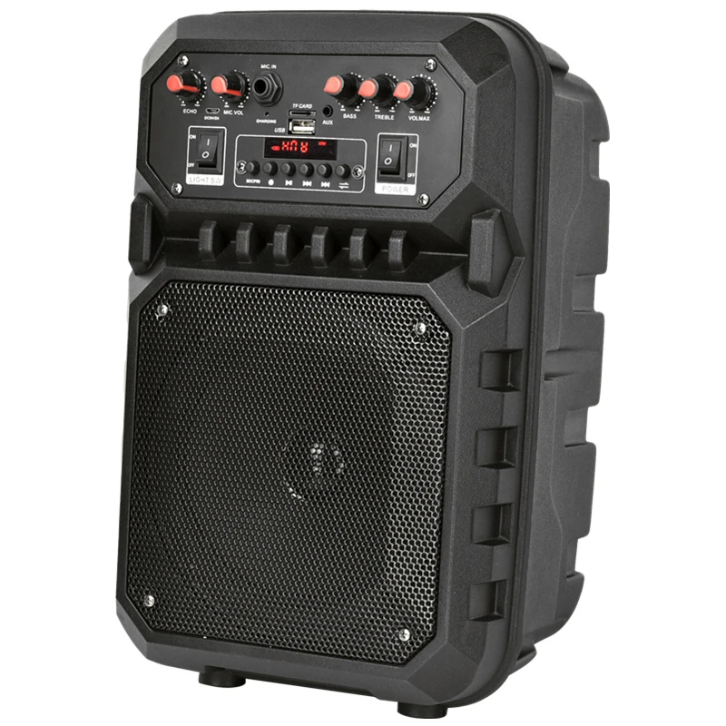 Church Square Megaphone Guangdong FM 6.5 Inch Bluetooth Portable Trolley Audio Loud Speaker