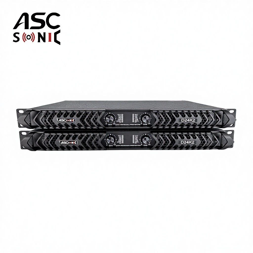 Class D 1u Digital D24K2 PA Disco Power Amplifier Subwoofer Amplifier