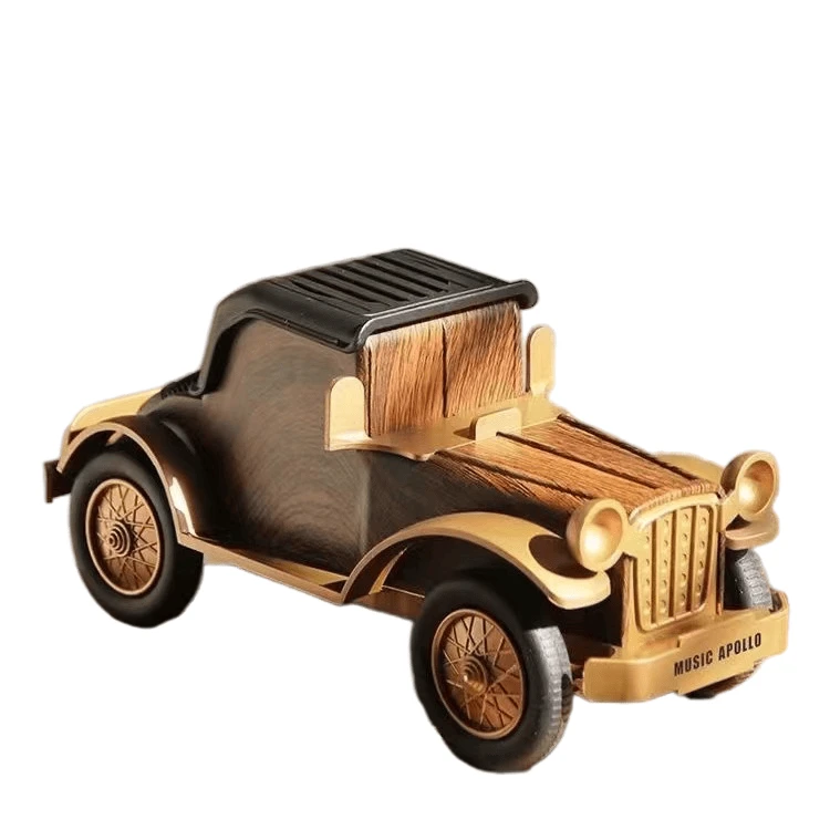 Classic Car Shape Outdoor Portable Mini Wireless Bluetooth Speaker with FM USB