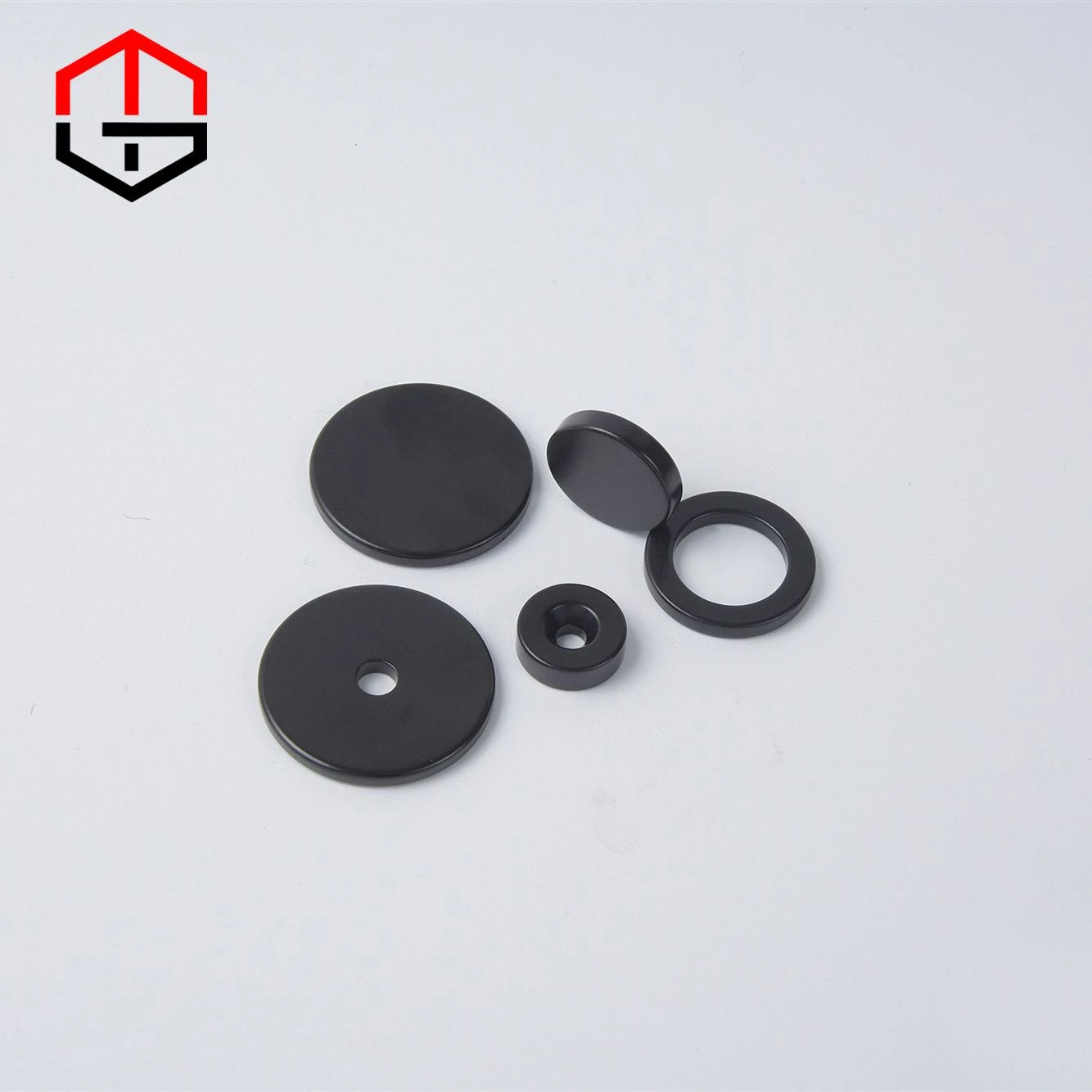 Coated Ring Magnet Neo Magnet Disc Ring Magnet for Earphone & Headphone Accesories