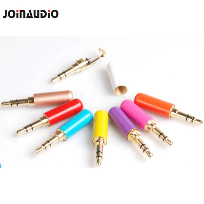 Colorful Mini 3.5mm Jack Audio Connector Adapter Headphone Plug (M35C)