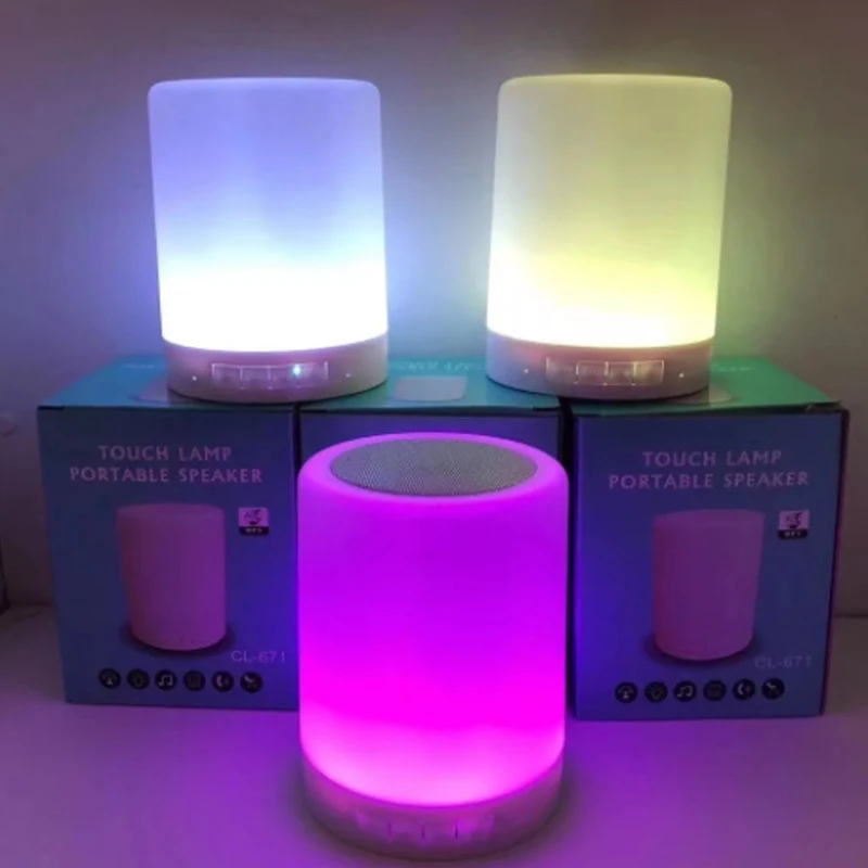 Colorful Night Light Wireless Portable Speaker Onsale
