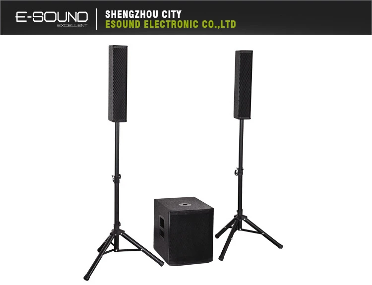 Column Array Speaker Bluetooth Column Speaker Outdoor Speaker Box with Wheels PA Column Speaker Newest Design Column Speaker Box Line Array System Hm12-2.1