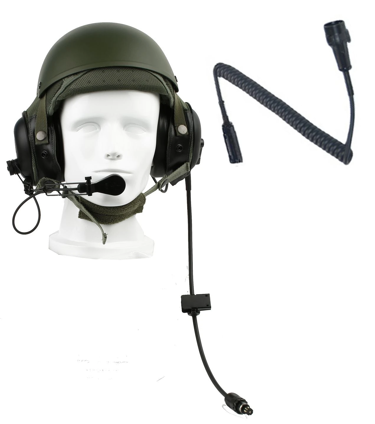 Combat Vehicle Crewman Helmet System CVC Dh-132 Headset for Tank Crewman