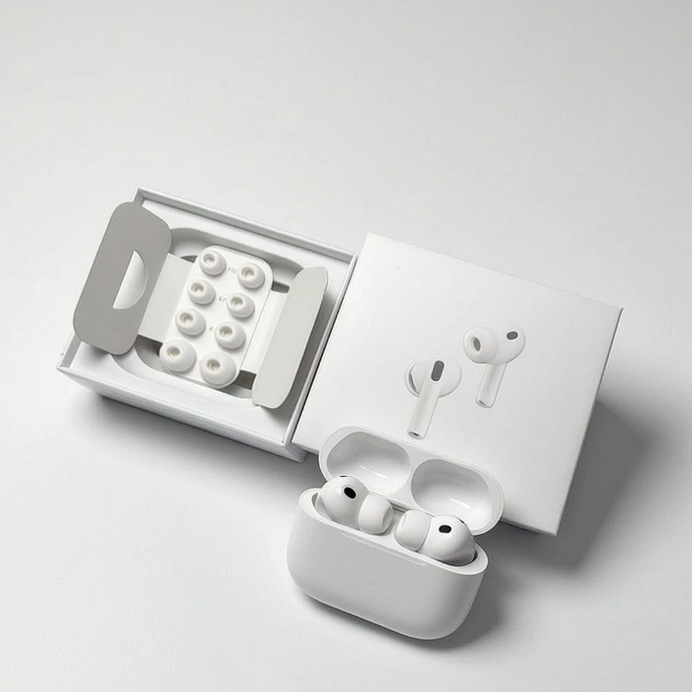 Compact Active Noise Canceling True Wireless Earbuds with Heart Rate Monitoring