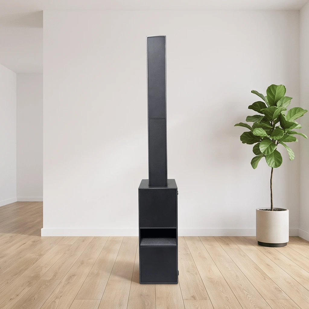 Compact C63 Column Loudspeaker for Small Live Show
