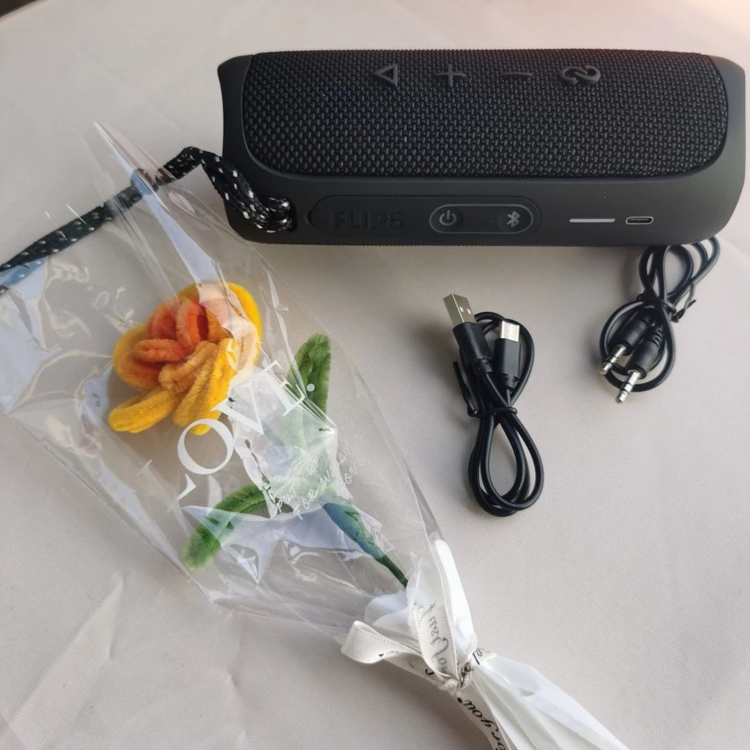 Compact Flip 5/6/7 Bluetooth Speaker Ipx7 Waterproof for Travel and Hiking