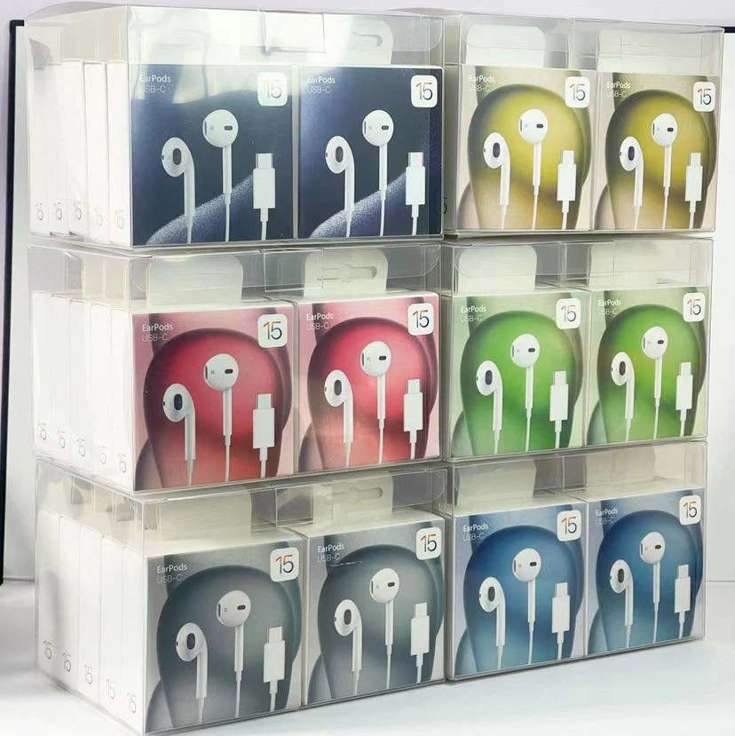 Compatible with Apple 15 Universal Mobile Phone iPhone14 Bluetooth Pop-up C100 Wired Remote Cracked Version Call Headset Factory