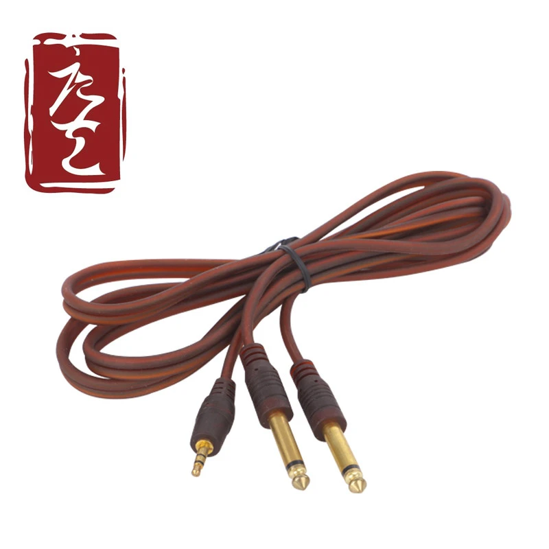 Computer Monitor RCA Cable Speaker Plated Connector Effect Audio Cable