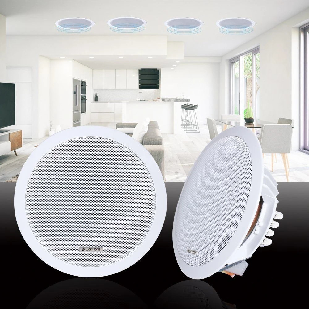 Cost-Effective 100V 6 Watt Full Range Ceiling Speaker for PA Audio System