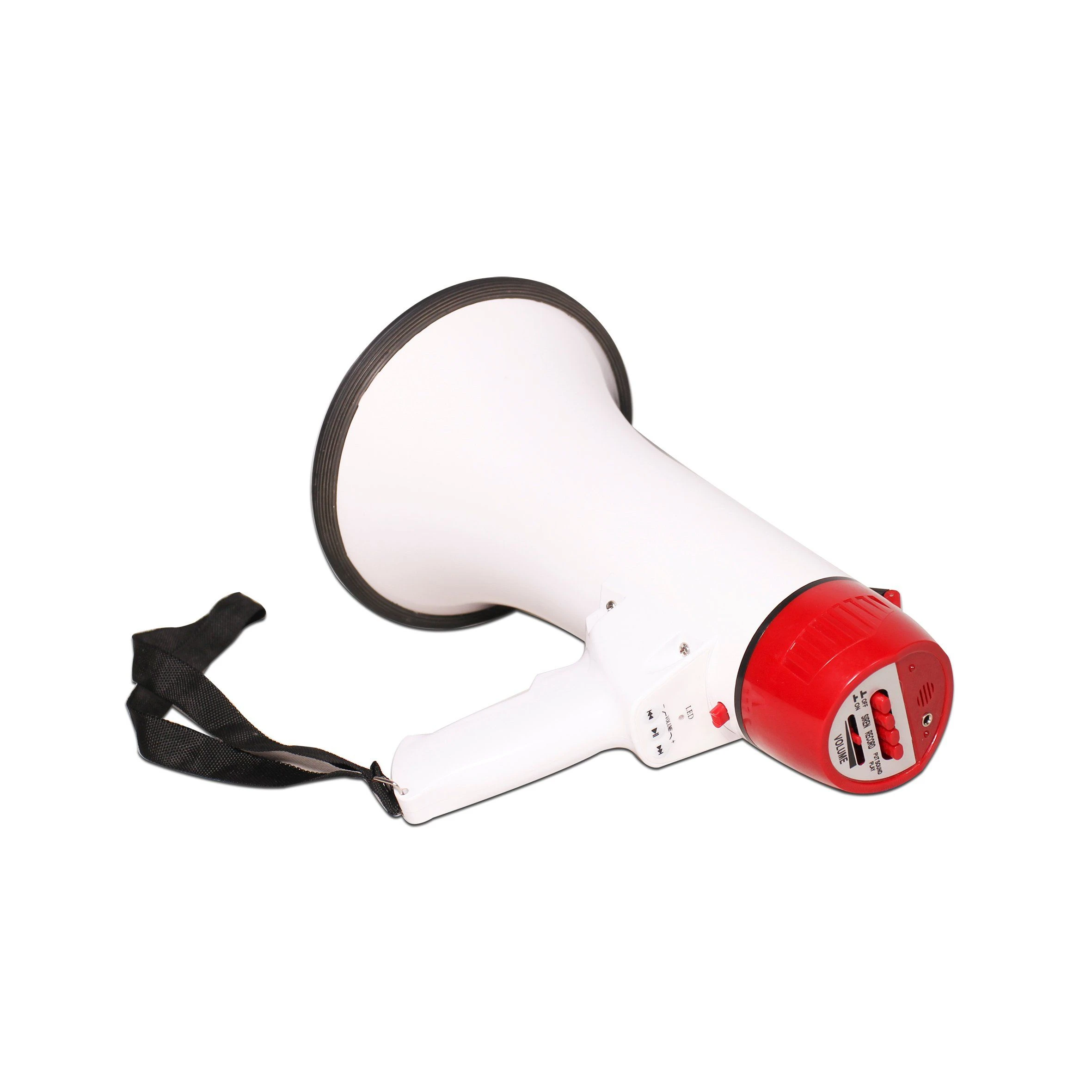 Cost Effective High Power Portable Wireless Megaphone with Sound Amplification, Siren, Recording, USB/SD/Aux in