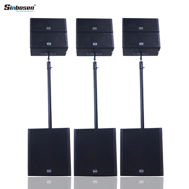 Cox-5.4 2 Way Mini Active Line Array Speaker 5 Inch Neodymium Coaxial Line Array