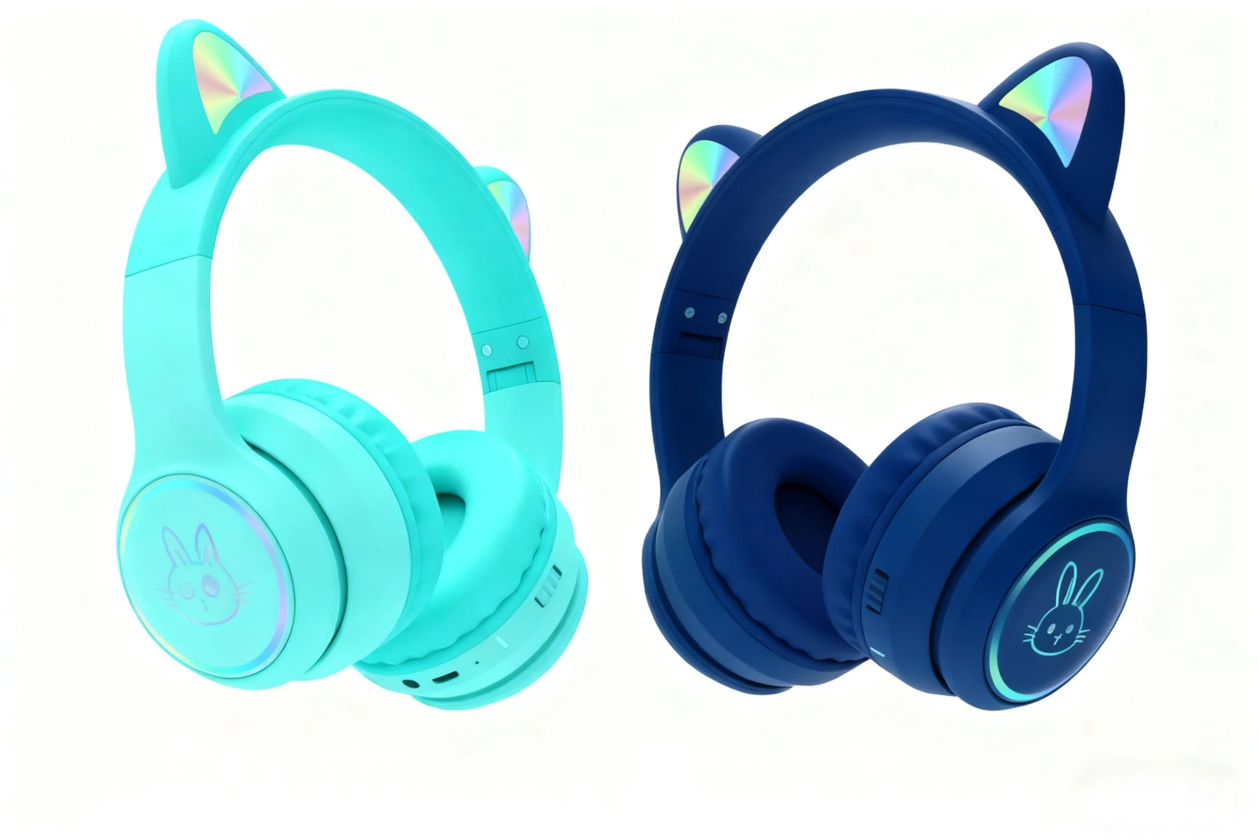 Cozy Wireless Headphones for Kids with Built-in Microphone