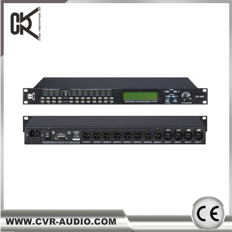 Cp-480 Professional Audio Speaker Line Array Sound Equipment Management Processor