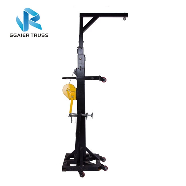 Crank Stand for Line Array Crank Lift Tower Speaker Stand