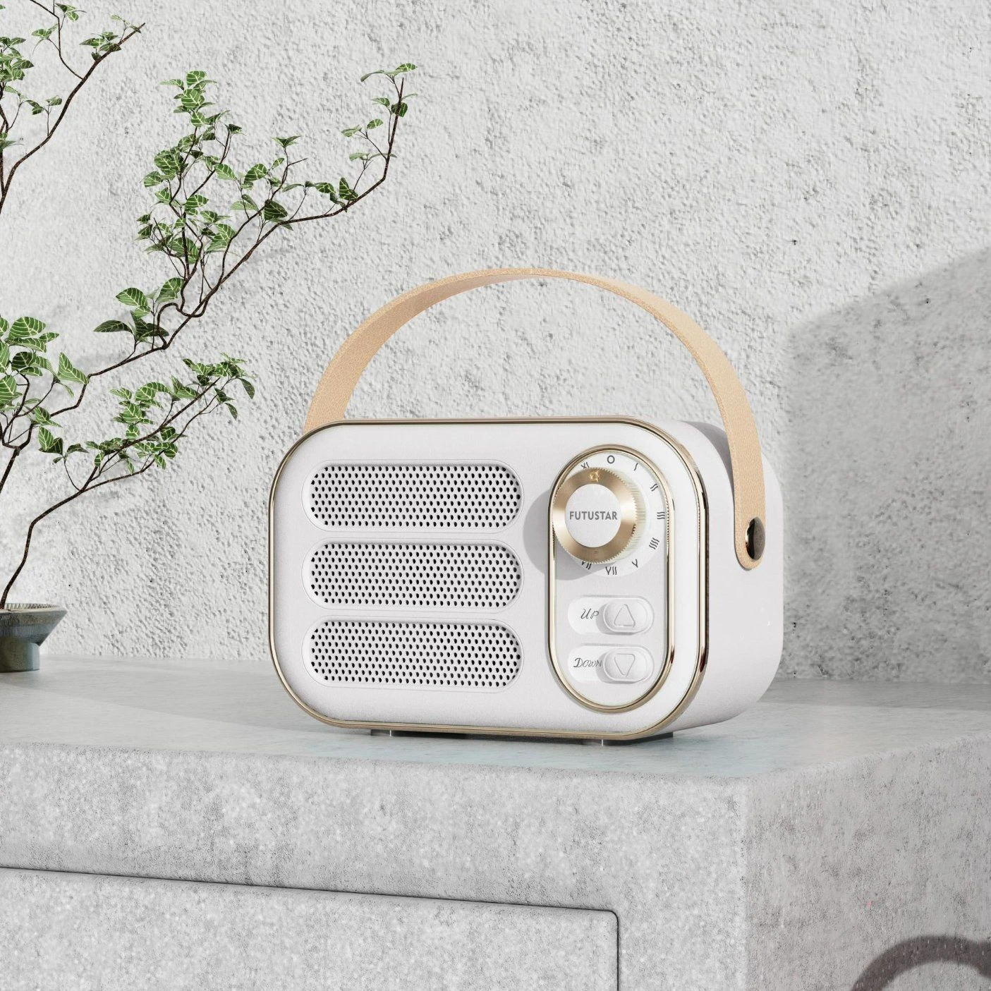 Creative Gifts Portable Mini Retro Wireless Bluetooth Speaker Box