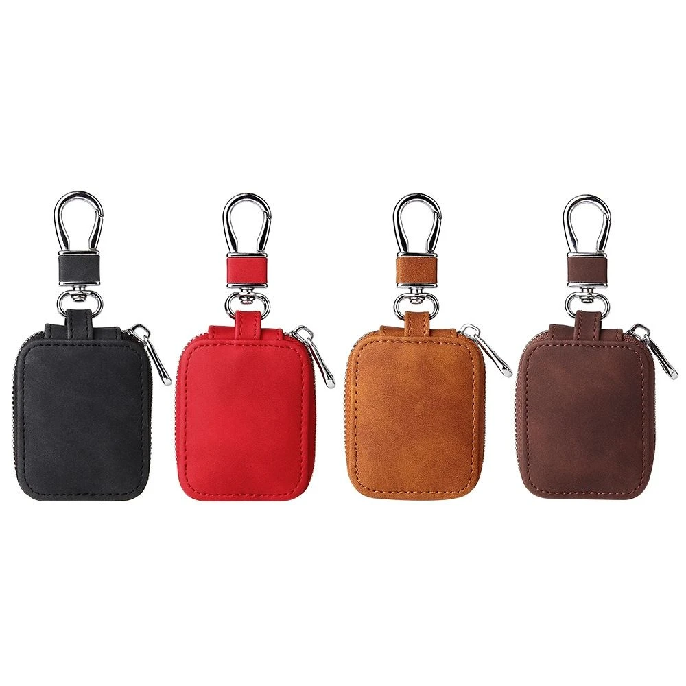 Custom Coin Purse Earphones Case Colorful Earbud Case Leather Pouch for Earphones
