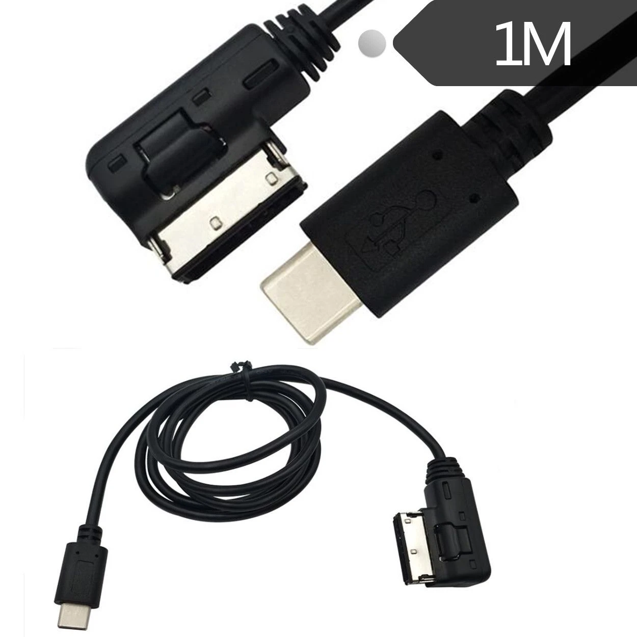 Custom High Speed Type C Male to Ami Mdi Aux Flash USB C Audio Adapter USB-C Car Charging Cable