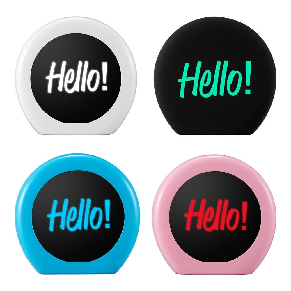 Custom LED Logo Lighting up Mini Portable Speaker Wireless Gift