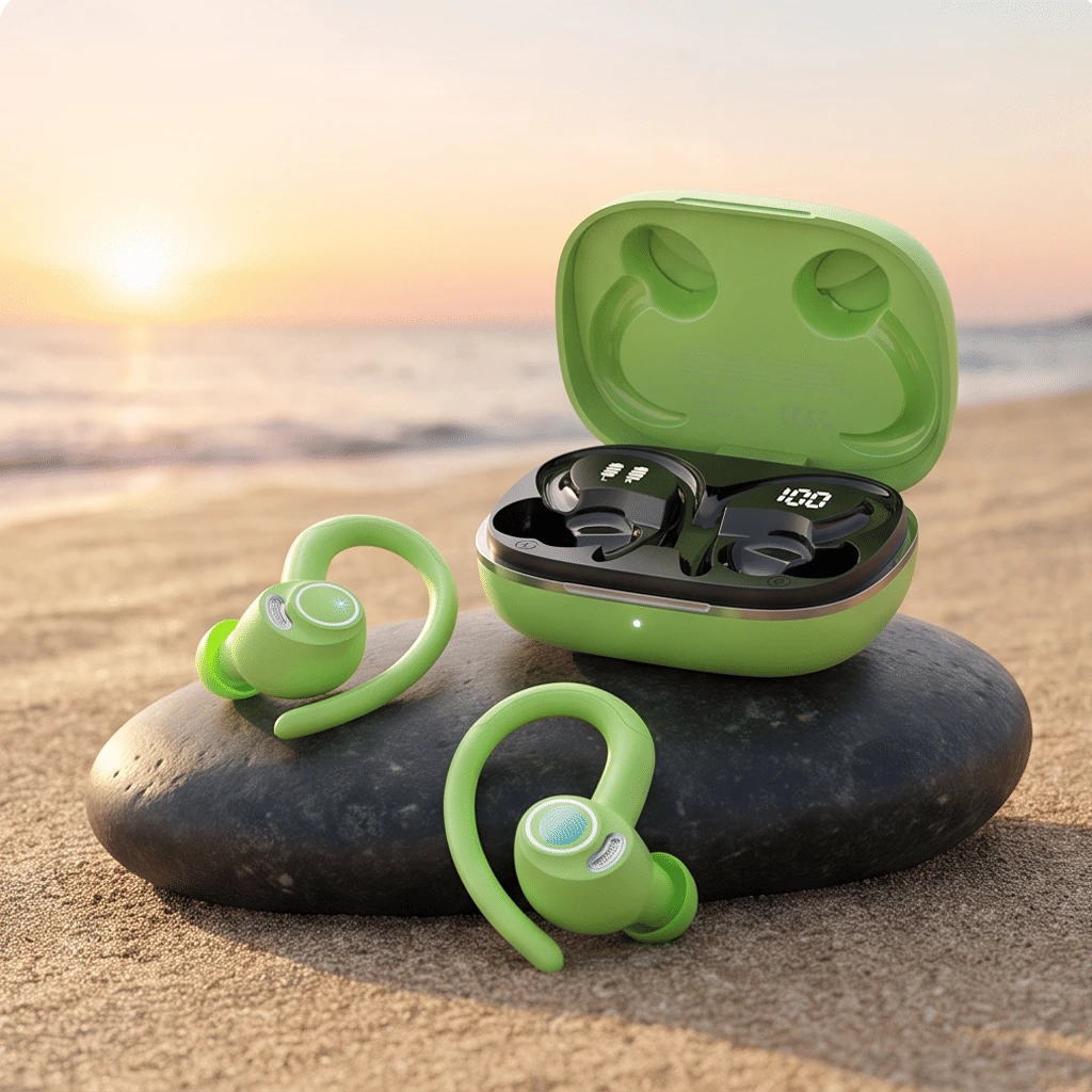 Custom Logo Audifonos Bluetooth Tws Wireless Earbuds in-Ear Headphones Noise Cancellation Sports Earphones Ear Headphones Cheap Anc Tws Bt Wireless Earbuds