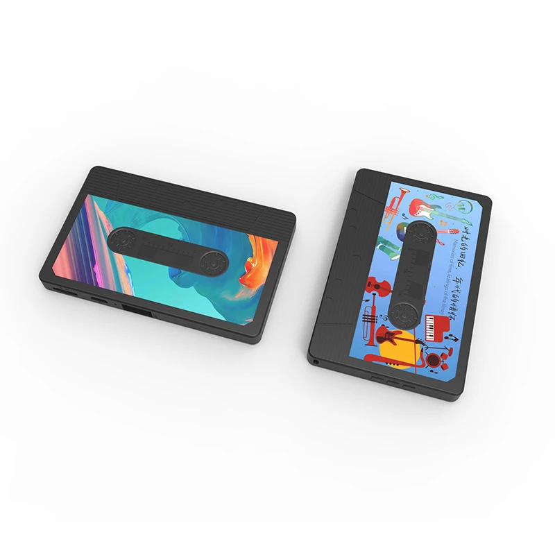Custom Logo Gift Super Thin 2 in 1 Tape Bluetooth Speaker with Power Bank Function
