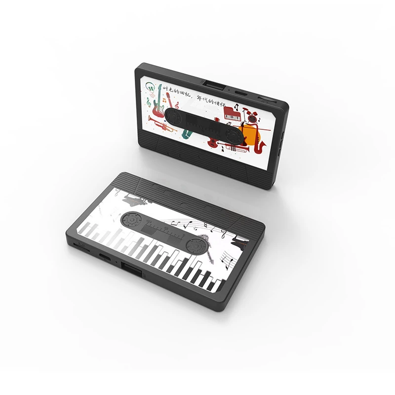 Custom Logo Gifts 2 in 1 Retro Tape-Style Power Bank with Wireless Speaker