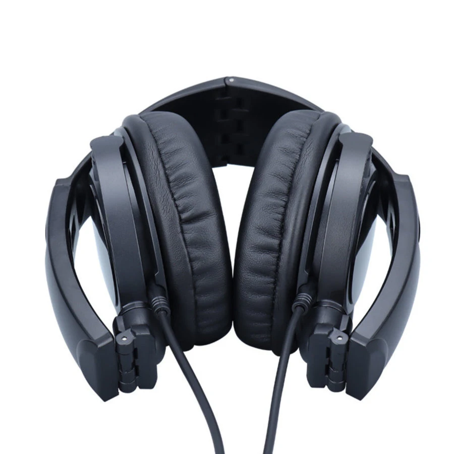 Custom OEM Dh193 Lightweight Wired Over-Ear Music Monitor Headphone for Home Music