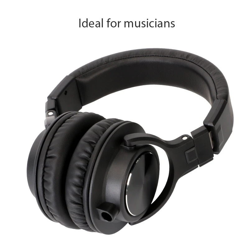 Custom OEM Dh4100 Foldable with Detachable Cable Wired Over-Ear Portable Monitor Headphone for Portable Music