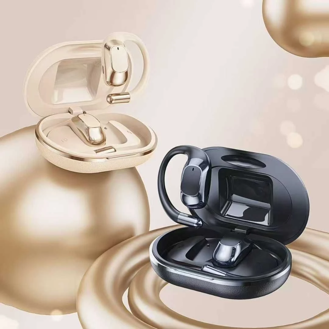 Custom Ows Open-Ear Bluetooth Earbuds, Wireless Sports Headphones with 40h Playtime and Enc Mic, Factory Wholesale Various Colors