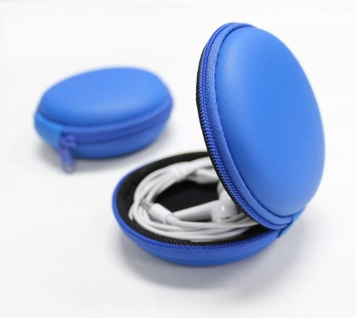Custom Portable Waterproof Hard Shell Mini Storage EVA Earphone Case Small Earbud Case