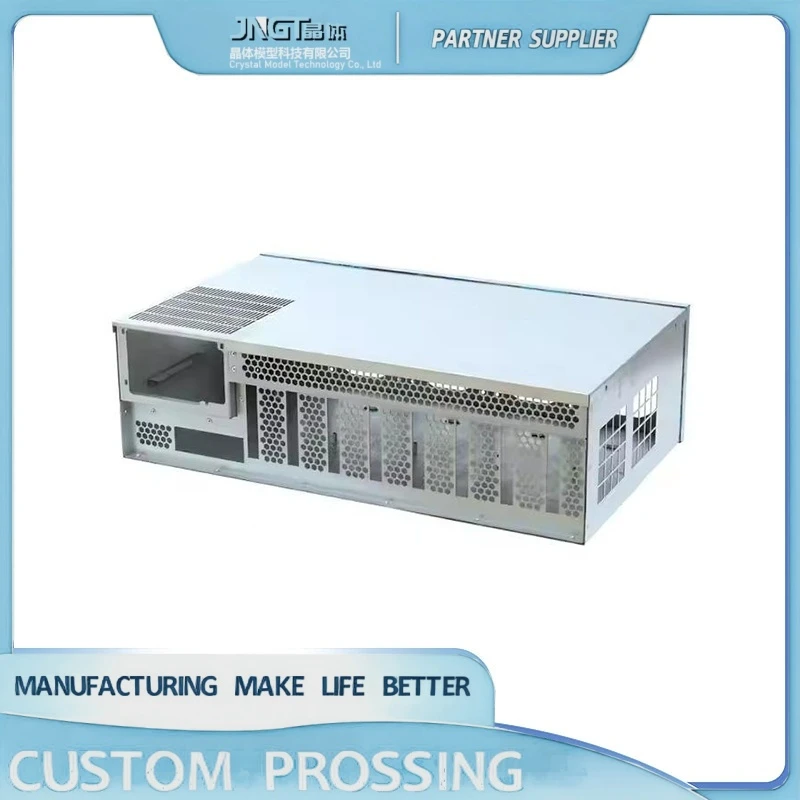 Custom Sheet Metal Laser Speaker Audio Aluminum Electronic Box Shell Case Enclosure