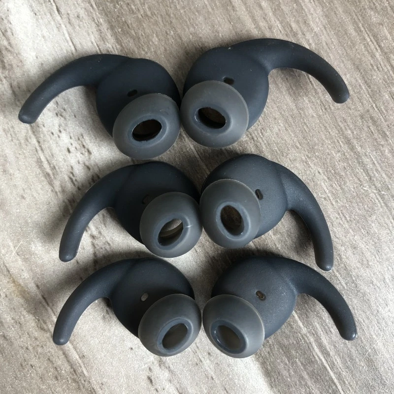 Custom Silicone Ear Tips and Ear Hooks for Huawei Am60 Sports Bluetooth Headphones Factory Wholesale with Logo and Various Colors