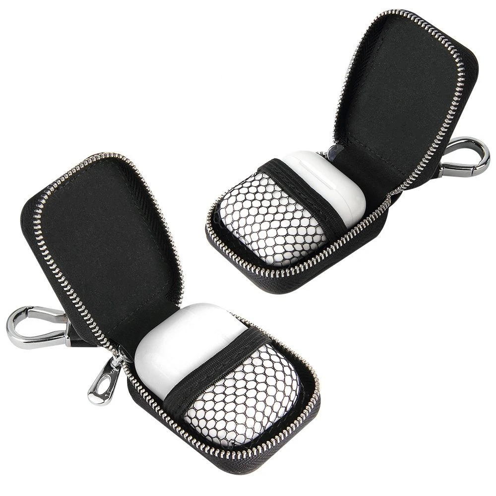 Custom Size Luxury Earphones Case Leather Earbud Cover for Air Pods Case