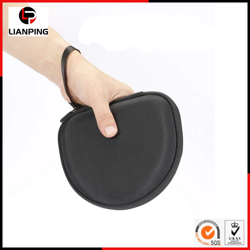 Custom Waterproof Shockproof EVA Carrying Storage Portable Case for Headphone with Hanging Hook