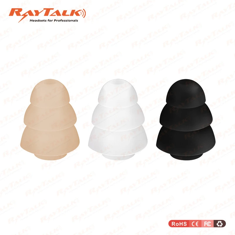 Customizable Gel Ear Tips for Acoustic Tube Replacement Hearing Accessories