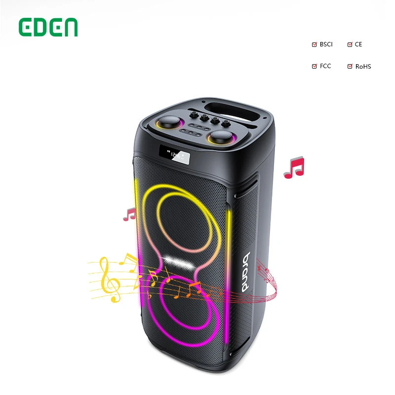 Customizable Speaker New Models Bluetooth Party Box Sound System USB Acoustic Speaker