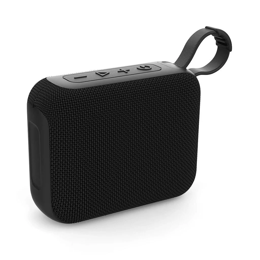Customizable Sports Bass Fabric Speaker Wireless Bt 5.3 Built-in Battery Outdoor 10W CE RoHS Mini Portable Bluetooth Speaker