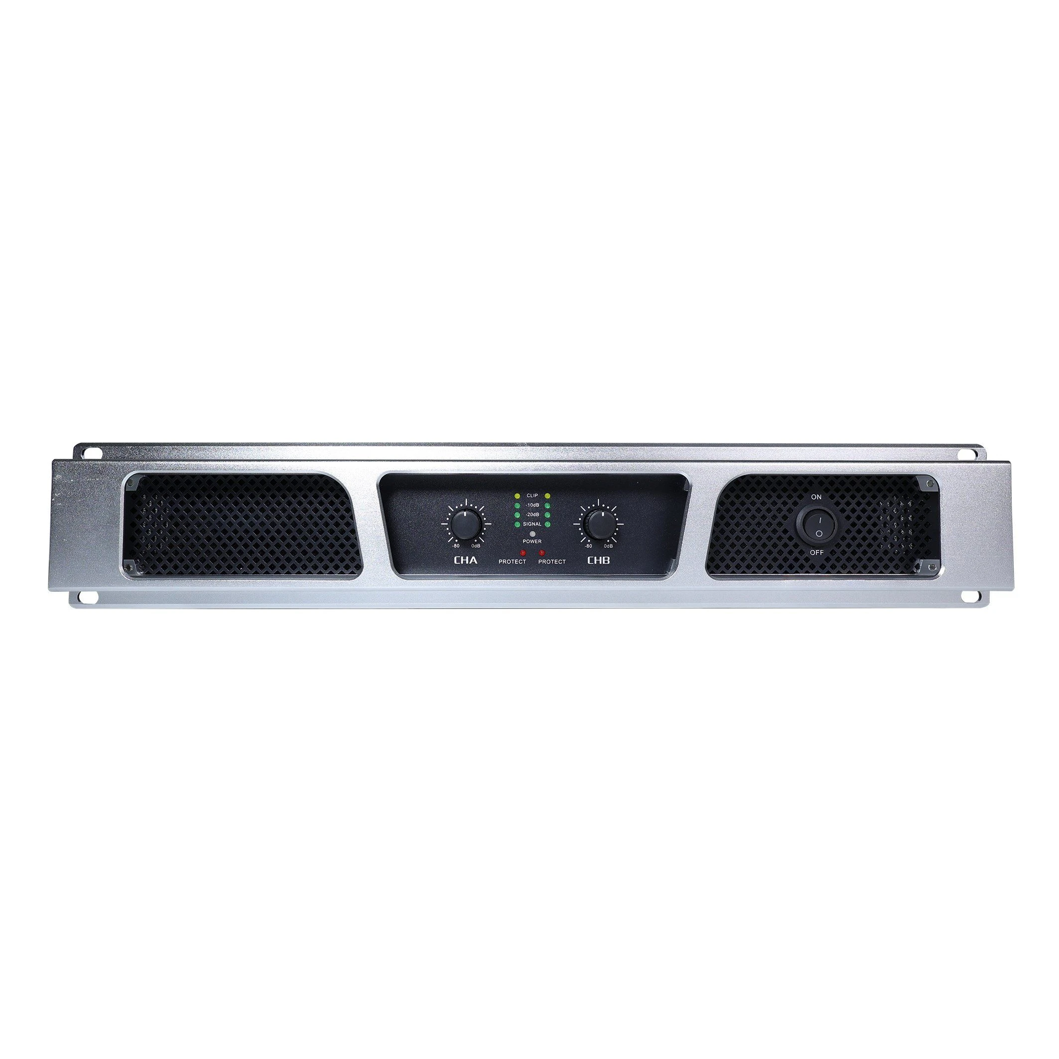 Customize OEM 2 U Class-Td Power Amplifier 2X2150W@4ohm Amplifier Audio Big Power Professional Power Amplifier for Stage