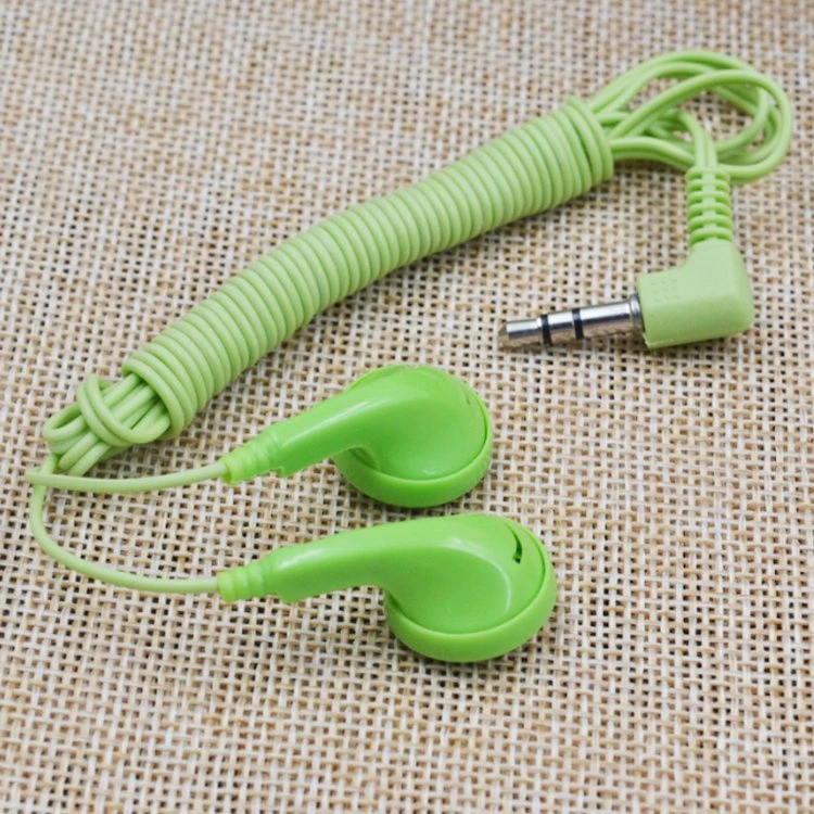 Customized 3.5mm Wired Plastic Music Earphone Tour Guide Museum City Sightseeing Earphones
