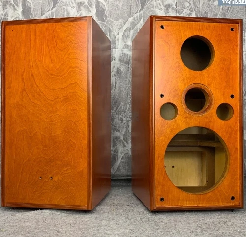 Customized 6.5 Inch 8 Inch 10 Inch 12 Inch Three-Way Solid Wood Bookshelf Speaker Empty Box Cabinet of Importe Birch Plywood