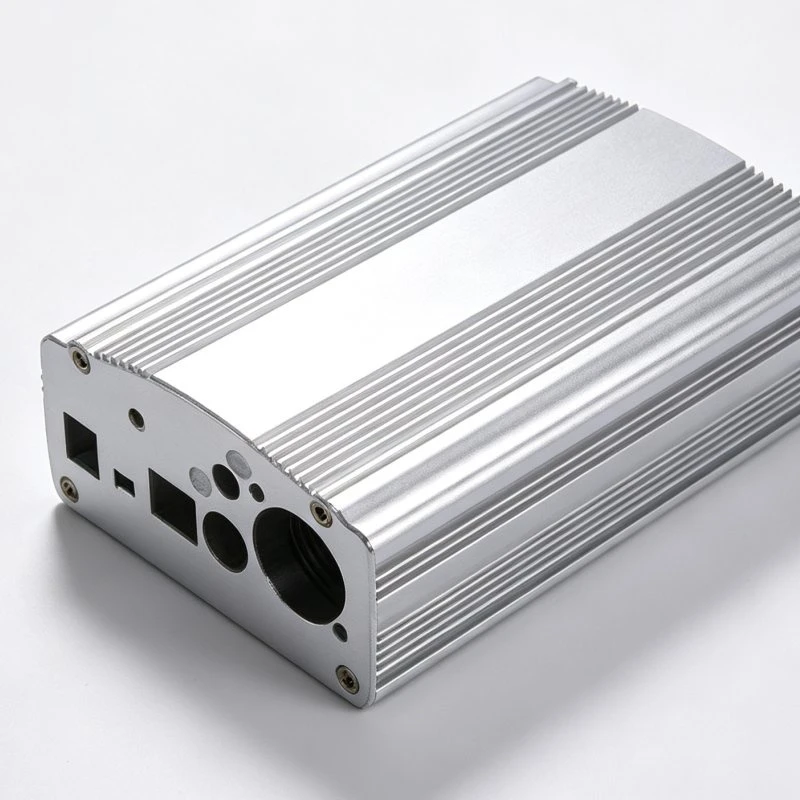 Customized Aluminum Extrusion Profile for Audio Amplifier Enclosure