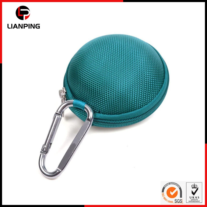 Customized Portable Durable Zipper EVA Travel Storage Carrying Earphone Case