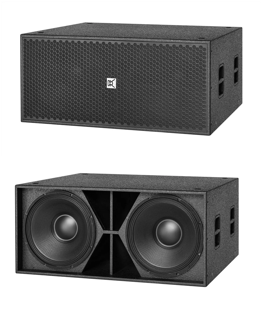 Cvr PRO Dual-Drivers Sub-Bass System T-218c Double 18 Inch Outdoor Subwoofers