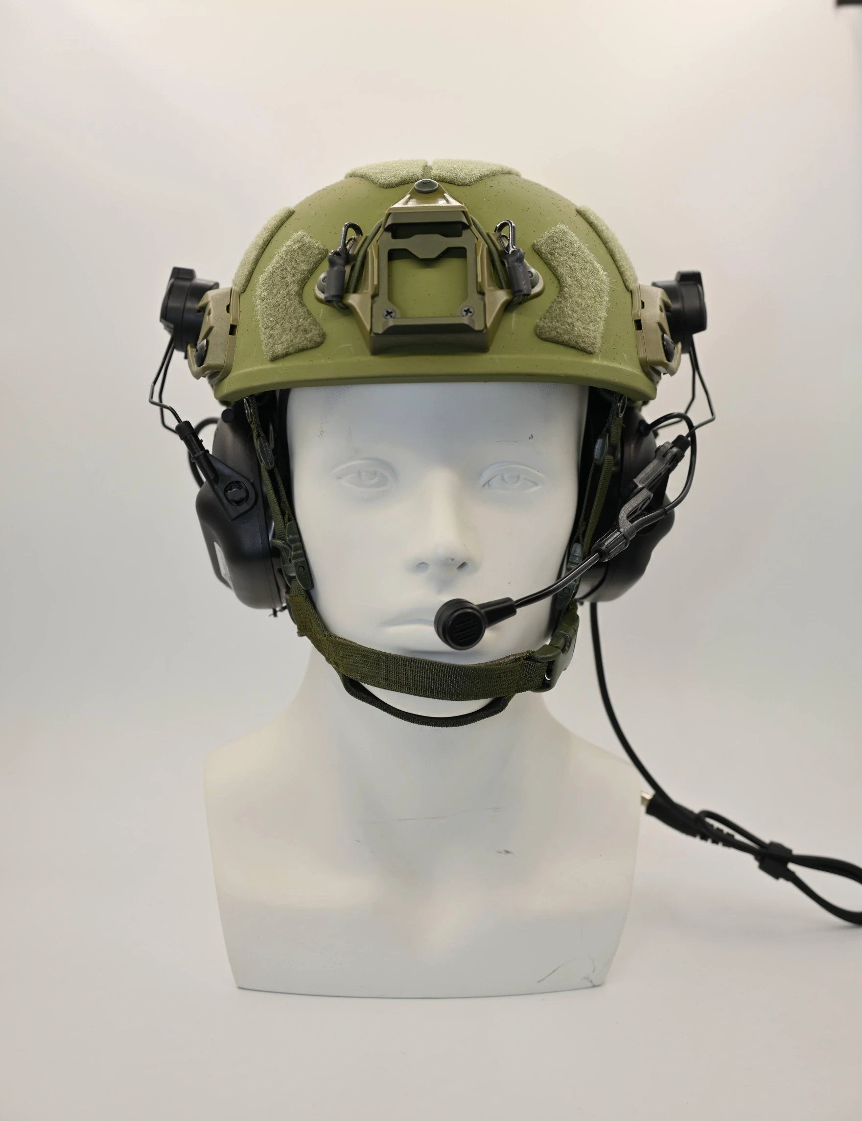 Cxxcs M32 Mark IV 7.1mm Interface Nrr22 Em/RF Over-Ear Headphones Compatible with Helmets